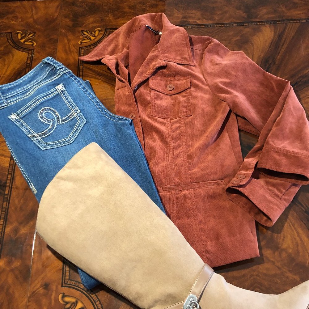 Croft & Barrow Rust Jacket